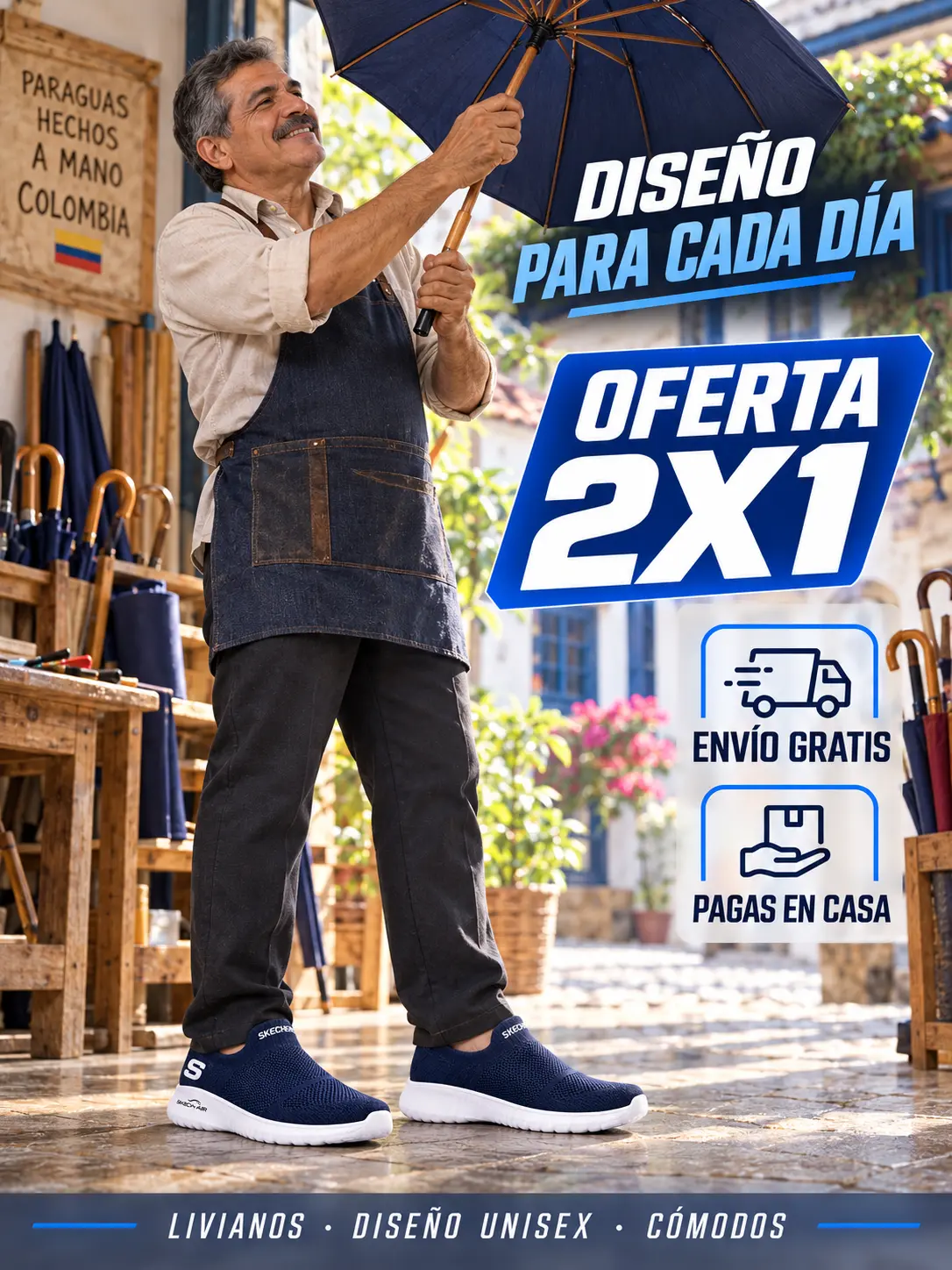 Campaña realizada para una marca de calzado